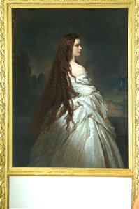 Ludwig Minnigerode (b. 1847) - Elizabeth, Empress of Austria (1837-98) - RCIN 400989 - Royal Collection