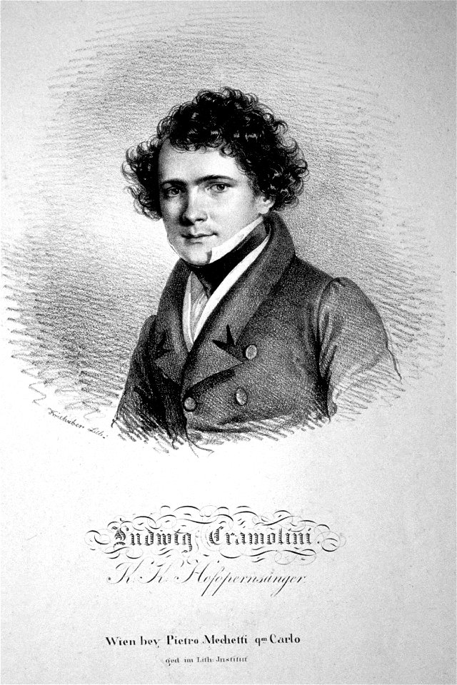 Ludwig Cramolini Litho
