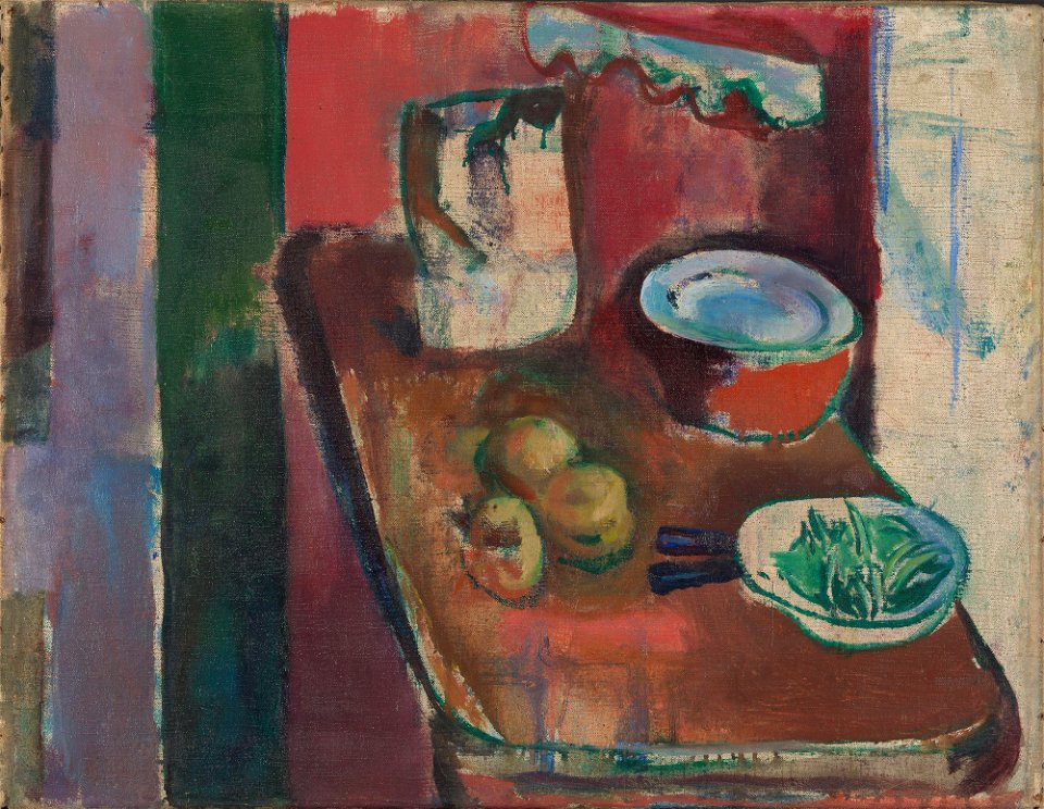 Ludvig Karsten - The Red Kitchen - NG.M.01478 - National Museum of Art, Architecture and Design