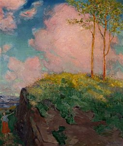 Ludwig von Hofmann - Die rosa Wolke - BG-M 3457-83 - Berlinische Galerie