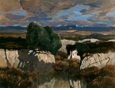 Ludwig Dill - Im weißen Moor - S 33 - Lenbachhaus
