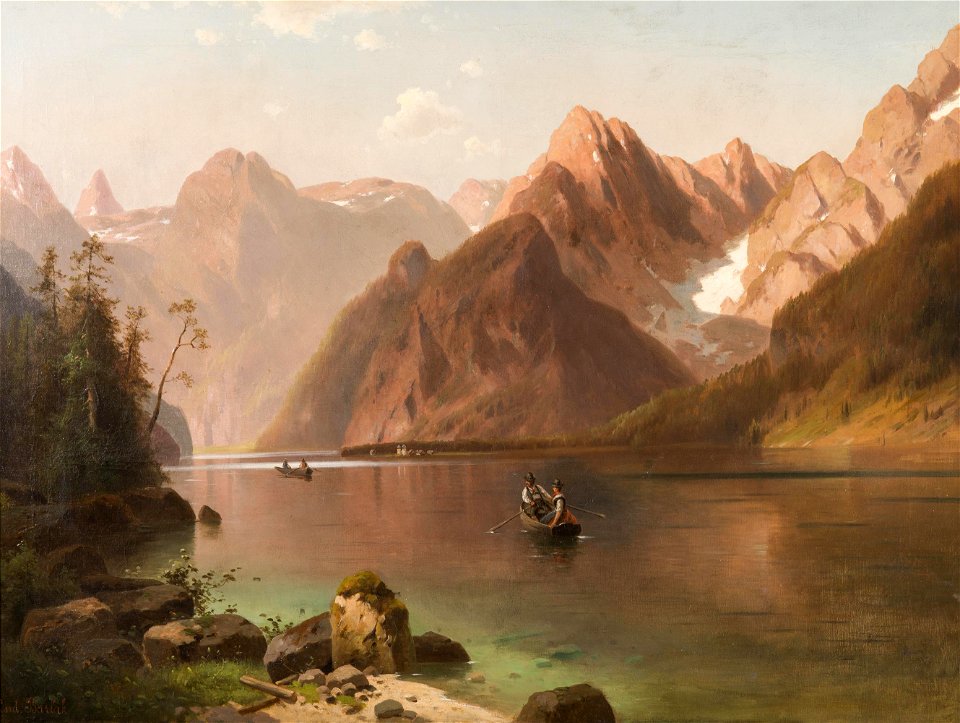 Ludvík Barták - Alpine Lake