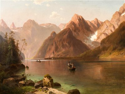 Ludvík Barták - Alpine Lake