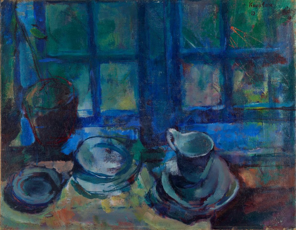 Ludvig Karsten - The Blue Kitchen - NG.M.01507 - National Museum of Art, Architecture and Design