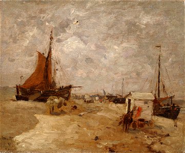 Ludwig Munthe Holländisches Fischervolk