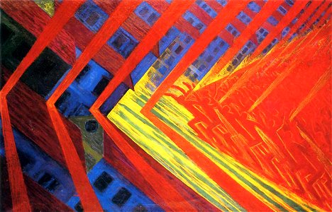 Luigi Russolo La Rivolta 1911