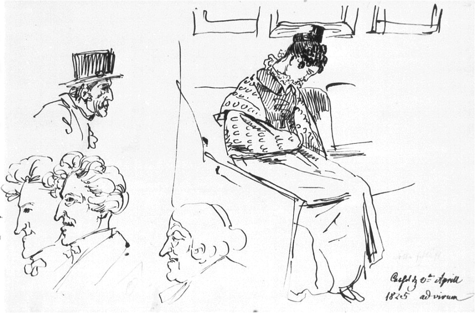 Ludwig Emil Grimm Die schlafende Lotte und Kopfstudien