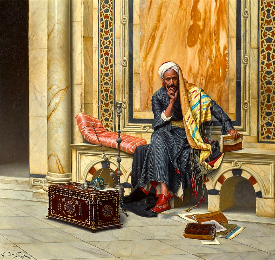 Ludwig Deutsch - The Scribe, 1894