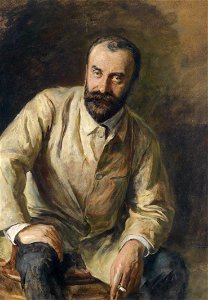 Ludwig Michalek (attr) Bildnis Carl Moll