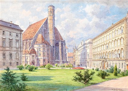 Ludwig Hans Fischer – Minoritenkirche in Vienna, 1913