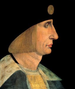 Ludvig XII av Frankrike på målning från 1500-talet