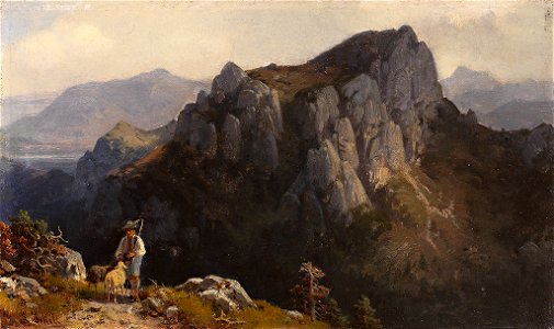 Ludwig Sckell Hochgebirgslandschaft