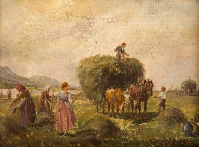Ludwig Müller-Cornelius - Hay Harvest