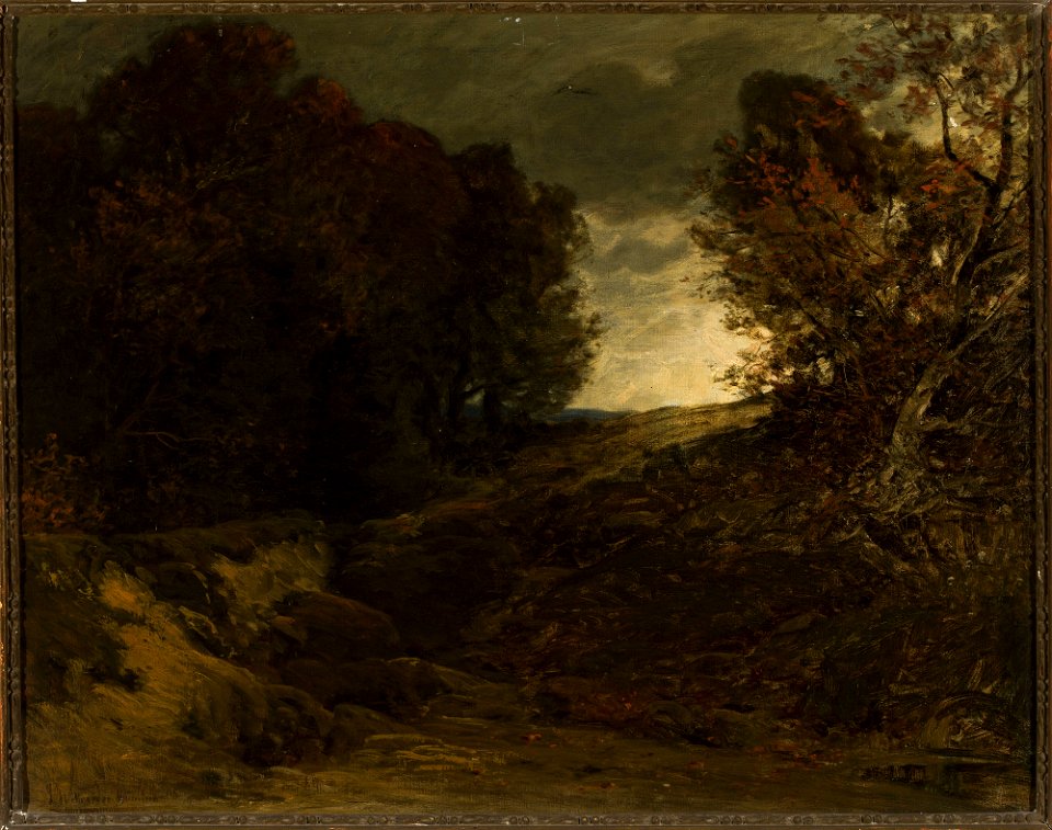 Ludwig Willroider - Forest landscape with a creek - M.Ob.1538 MNW - National Museum in Warsaw