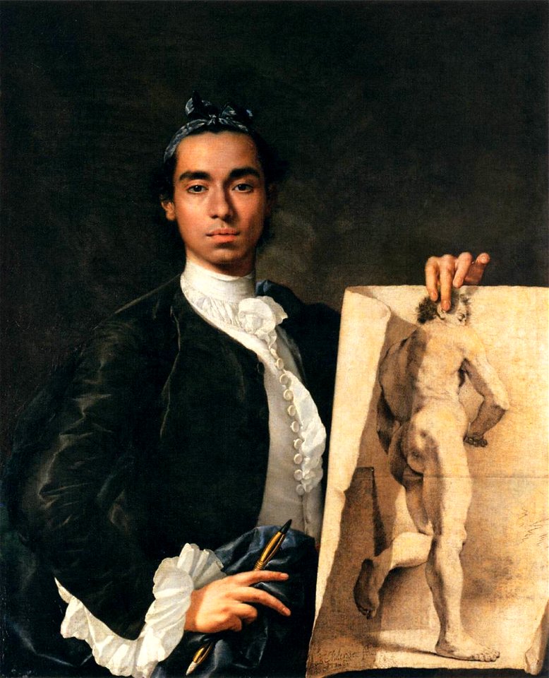 Luis Egidio Meléndez - Portrait of the Artist - WGA14751