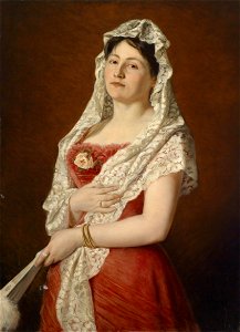 Ludwig Gloss Bildnis einer Dame 1886