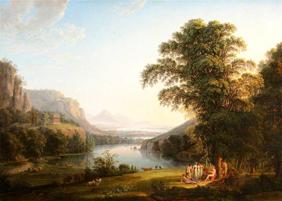 Ludwig Philipp Strack (1761-1836) - Classical Landscape - 609054 - National Trust