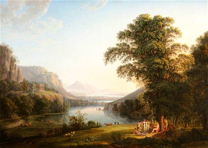 Ludwig Philipp Strack (1761-1836) - Classical Landscape - 609054 - National Trust