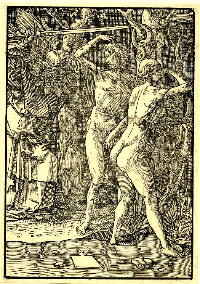Ludwig Krug, The Expulsion from Paradise-AN00083666 001 l