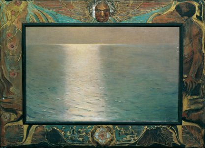 Ludwig von Hofmann - Largo (Sonnenuntergang) - 7906 - Kunsthistorisches Museum