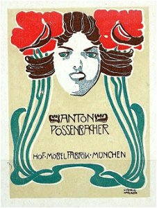 Ludwig Hohlwein - Hof-Möbelfabrik Anton Pössenbacher