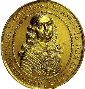 Ludwik IV legnicki (medal, Johann Buchheim, 1653-1663