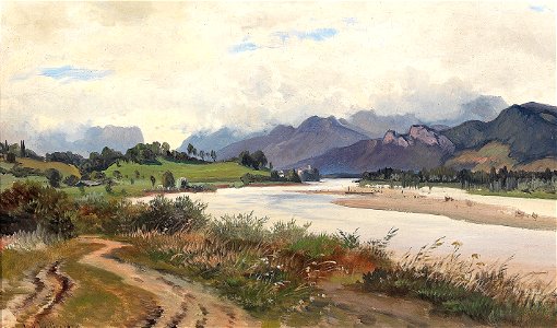 Ludwig Willroider Motiv aus dem Salzburgischen