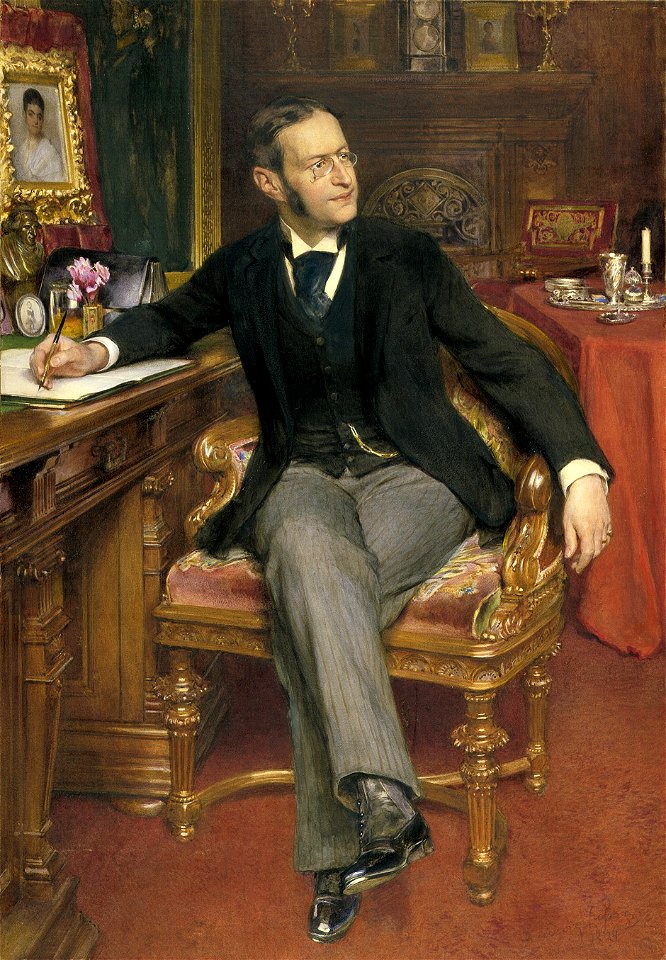 Ludwig Passini Bildnis Ernst Mendelssohn-Bartholdy 1894