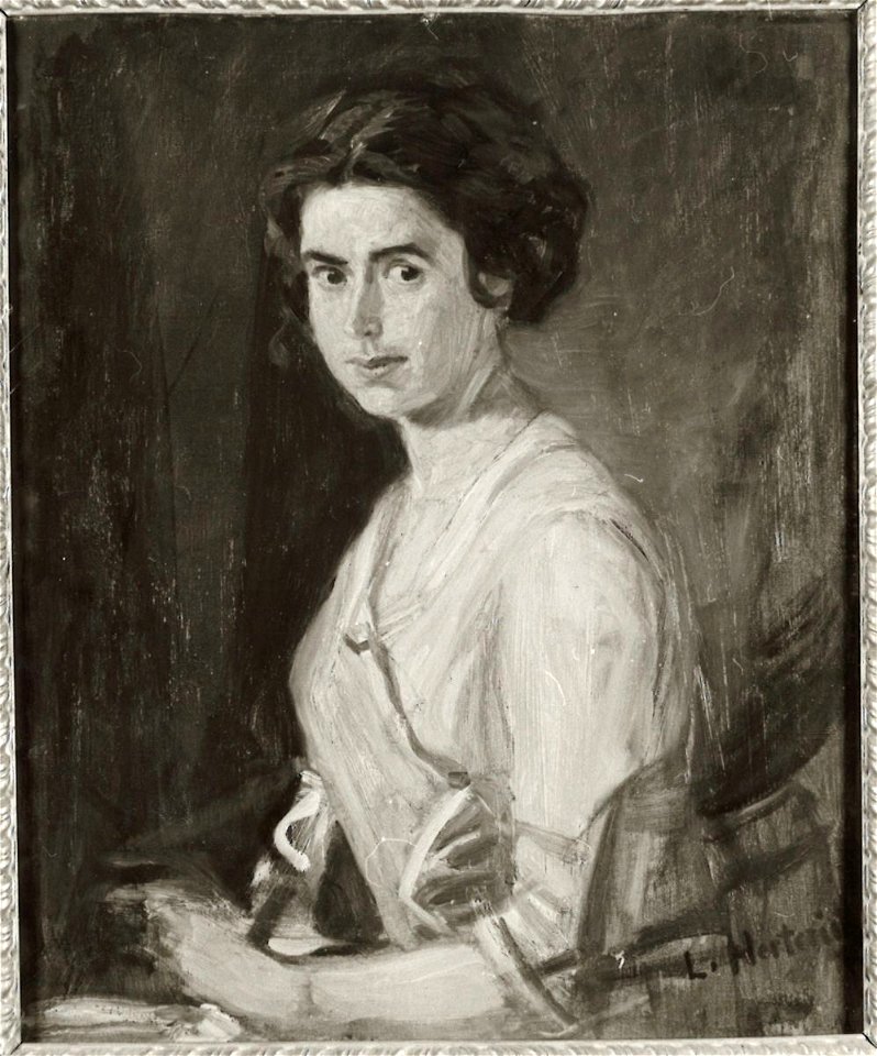 Ludwig von Herterich - Bildnis einer jungen Dame (Hilde Herterich, Nichte des Künstlers) - HST 128 - Bavarian State Painting Collections