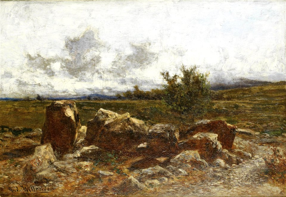 Ludwig Willroider Aufziehendes Gewitter