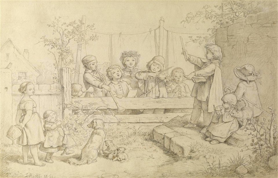 Ludwig Richter - Children's Orchestra - Walters 371274