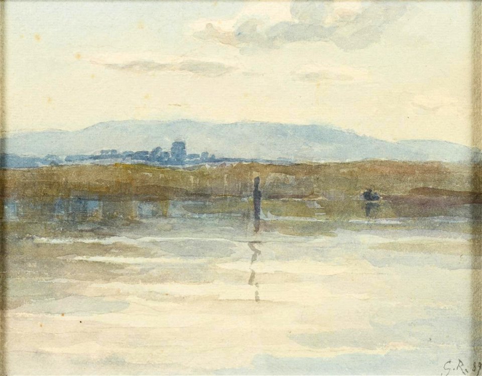 Ludwig von Gleichen-Rußwurm Am Seeufer 1889