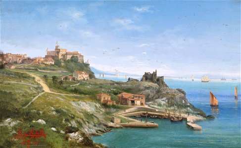 Ludwig Rubelli von Sturmfest Castello de Duino 1883