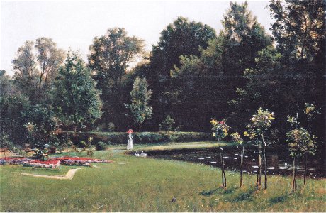 Ludwig Willroider - Schlosspark Viktring - 1891