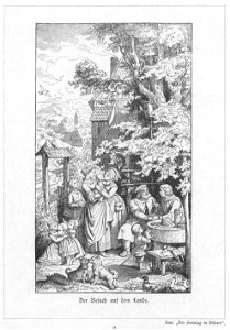 Ludwig Richter Der Besuch auf dem Lande