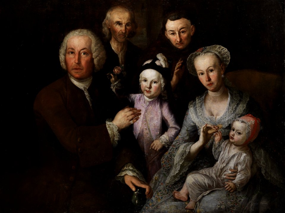Luhn (attr) Familienbildnis