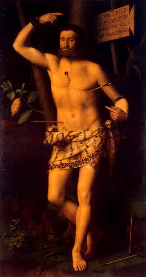 Bernardino Luini - San Sebastiano (Ermitage, San Pietroburgo)