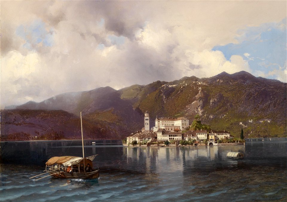 Luigi Riccardi Isola San Giulio im Ortasee