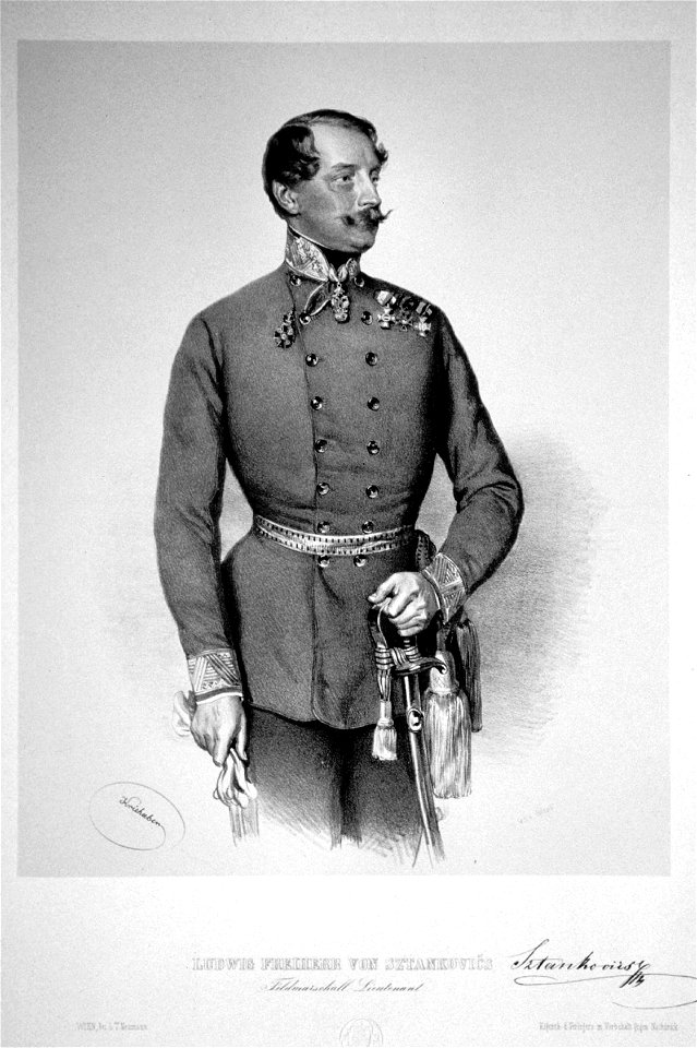 Ludwig von Sztankovics Litho