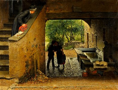 Luigi Monteverde Ertappt 1888