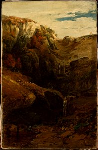Ludwig Willroider - Waterfall - 186291 MNW - National Museum in Warsaw