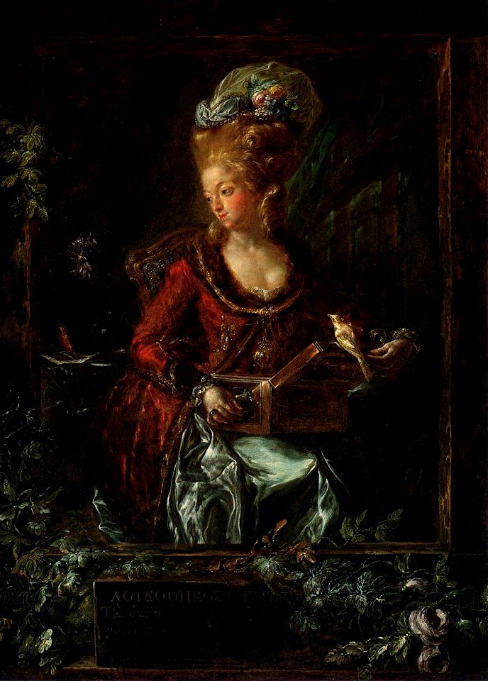Luis Paret Y Alcazár - Maria de las Nieves Micaela Fourdinier - WGA17018