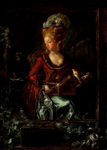 Luis Paret Y Alcazár - Maria de las Nieves Micaela Fourdinier - WGA17018