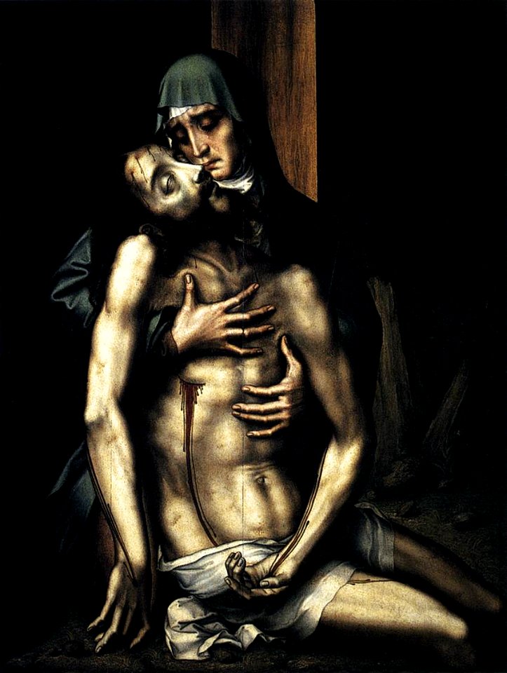 Luis de Morales - Pietà - WGA16194