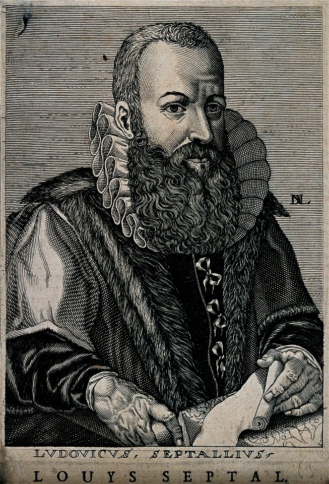 Luigi Settala. Line engraving by N. de Larmessin, 1682. Wellcome V0005390