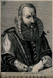 Luigi Settala. Line engraving by N. de Larmessin, 1682. Wellcome V0005390