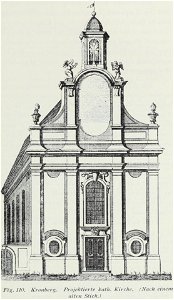 Luthmer II-110-Kronberg Projektierte kath Kirche (nach einem alten Stich)