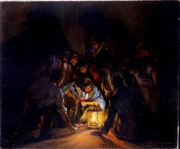 Luis Graner y Arrufi - The Card Players - A217 - Hispanic Society of America
