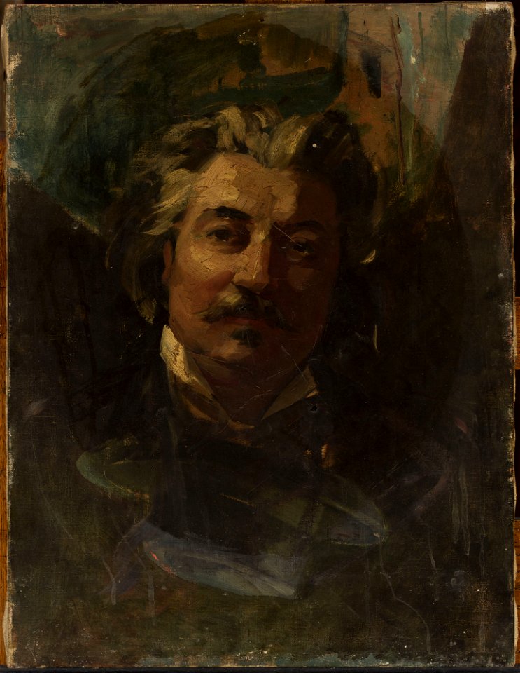Luis Ricardo Falero - Portrait of Cyprian Godebski - M.Ob.2355 MNW - National Museum in Warsaw