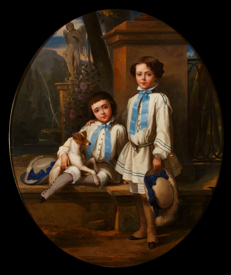 Luis Ferrant - Alejandro and Luis Ferrant y Fischermans, the Painter's Nephews - Google Art Project